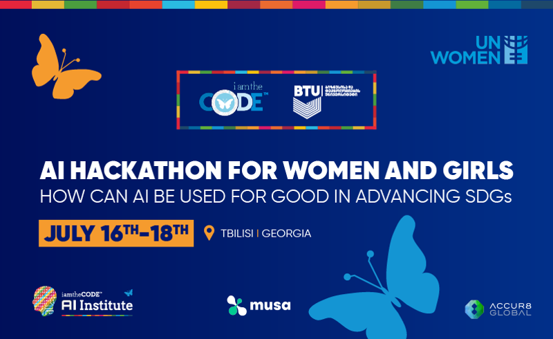 ქალებისა და გოგოებისთვის BTU-ში AI ჰაკათონი გაიმართება