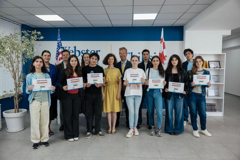Webster University Tbilisi-ს კიდევ ერთი წარმატებული პროექტი - საზაფხულო სკოლა NextGen Impact: Sustainability & Global Leadership დასრულდა