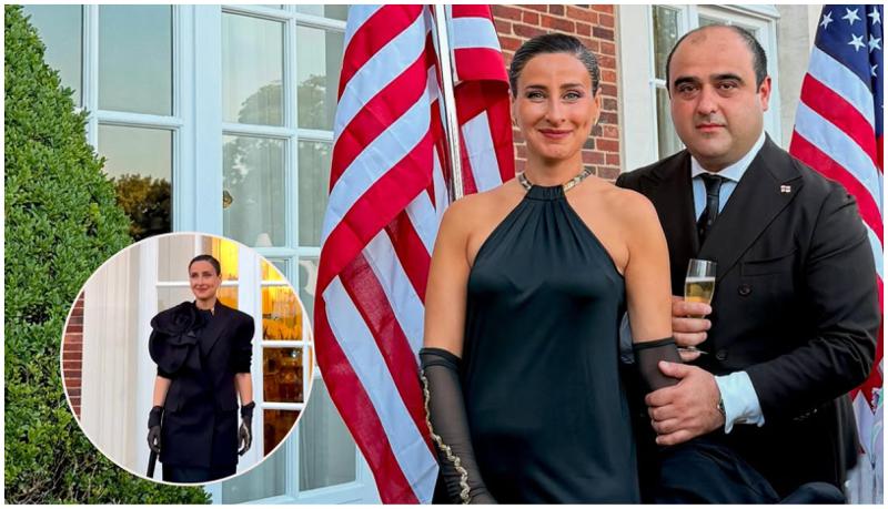 ლელა მებურიშვილის ბრიტანული ცხოვრება დიპლომატ მეუღლესთან ერთად - ფოტოები მორიგი პოლიტიკური ღონისძიებიდან, რომელსაც წყვილი დაესწრო