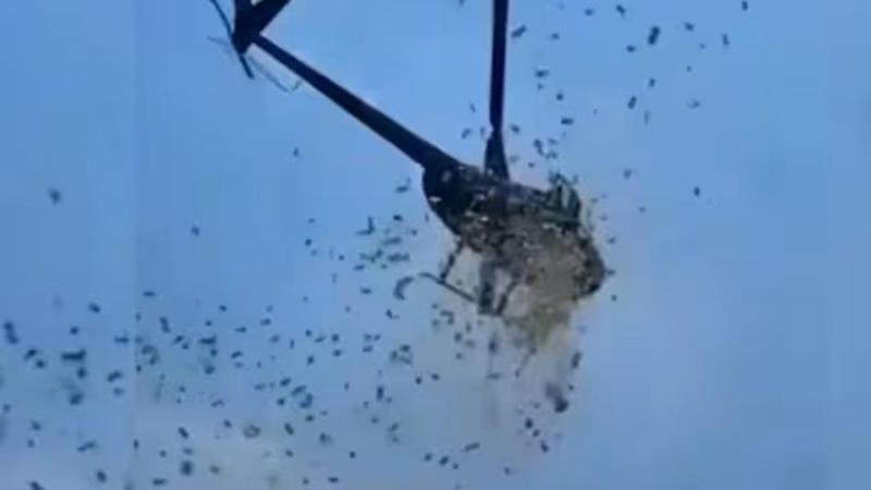 ბოლო სურვილი - დეტროიტელი მამაკაცის დაკრძალვაზე ვერტმფრენიდან დოლარები გადმოყარეს