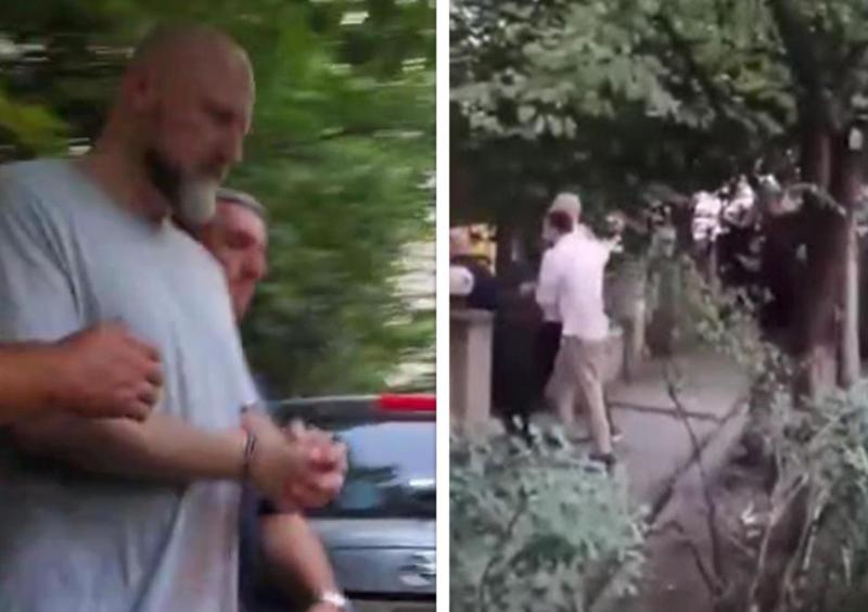 ზურა ჯაფარიძე დედის პანაშვიდზე მიიყვანეს (ვიდეო)