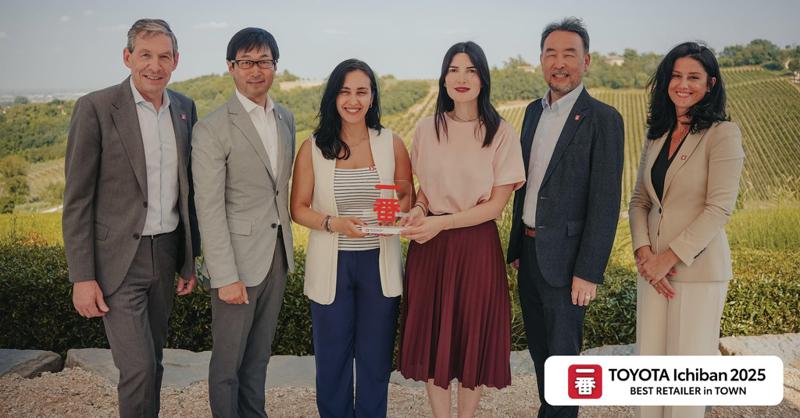 "ტოიოტა ცენტრი თეგეტა" პრესტიჟული ჯილდოების – Toyota Ichiban 2025-ისა და Going Beyond-ის მფლობელი გახდა