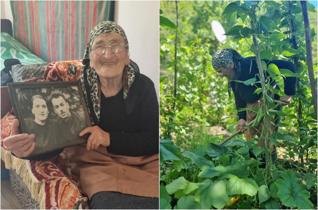 "ხანდახან ცუდად ვარ, თითქოს სული სადღაც მიიპარება. ვდგები და ამ დროს საქმეს ვიწყებ, ვითომ აქ არაფერი...  და ვხდები უკეთ!" - 100 წელს მიღწეული რაჭველი ეთერი ბებოს სიცოცხლის ხანგრძლივობის საიდუმლო