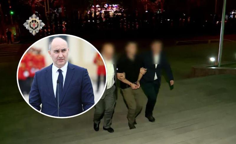 "დაკავებულია თავდაცვის მინისტრის ყოფილი მოადგილე, შესყიდვების დეპარტამენტის ყოფილი უფროსი და თავდაცვის იმდროინდელი მინისტრის ახლო ნათესავი" - სუს-ი