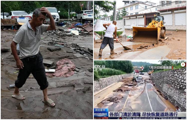 4 გარდაცვლილი, 8 დაკარგული, 4400-ზე მეტი ევაკუირებული და ელექტროენერგიის გარეშე დარჩენილი დასახლებები - წყალდიდობა და მეწყერი პეკინსა და მიმდებარე პროვინციებში (ფოტო/ვიდეო)