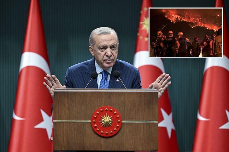 “თურქეთში ტყის ხანძრების გაჩენის გამო 38 ადამიანი დააკავეს“ - რეჯეფ თაიფ ერდოღანი