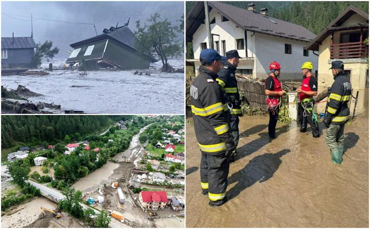 სტიქია რუმინეთში - წყალდიდობას 3 ადამიანი ემსხვერპლა, ევაკუირებულია ასობით მოსახლე (ფოტო)