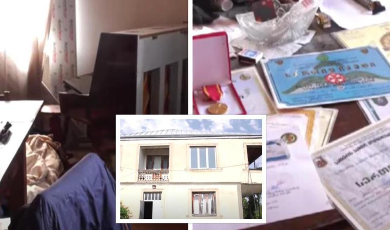 "გადმოძვრნენ ფანჯრებიდან, დაგვადგნენ იარაღებით" -  უკრაინიდან დაბრუნებული ქართველი მებრძოლის, ლევან მაზმიშვილის საცხოვრებელ სახლში ჩხრეკა ჩატარდა