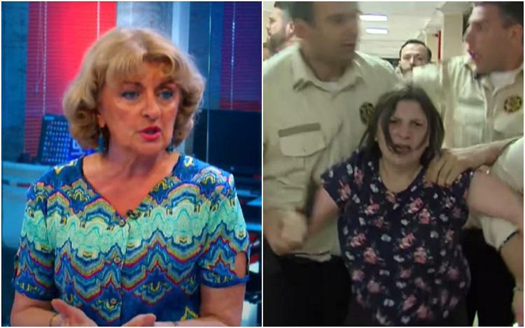 “თითქოს ვიღაც ექსპერიმენტს ატარებს ერზე - როდესაც ამხელა ბრგე კაცებს მოჰყავთ დაკავებული ეს პატარა ქალი და ის თავს ითავისუფლებს, თურმე თავდასხმაა“ - ირმა სოხაძე