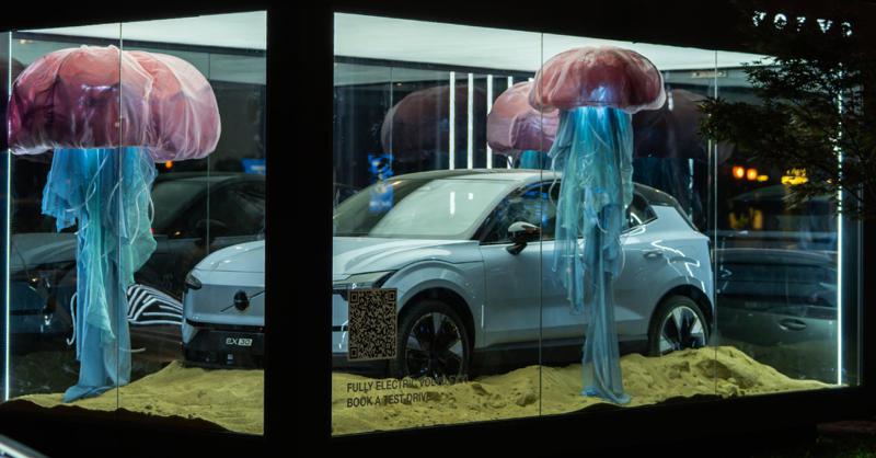 ვოლვო EX30 ბათუმში - "ვოლვო ქარ საქართველოს" ახალი ინსტალაცია