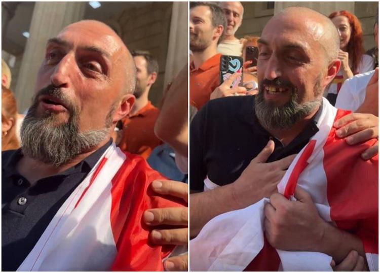 ექიმი გიორგი ახობაძე სასამართლო სხდომათა დარბაზიდან გაათავისუფლეს - “სახლში რომ მივალ, შოკში ჩავვარდები... მადლობა ყველას“