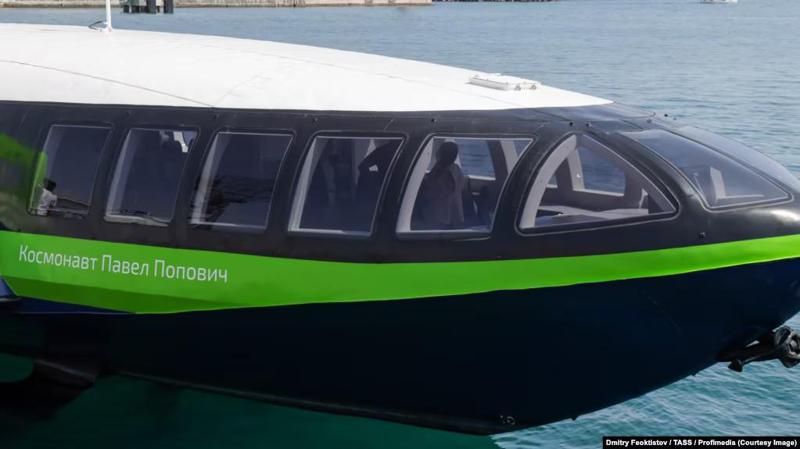 სოჭიდან ოკუპირებულ აფხაზეთში სამგზავრო გემი "კომეტა" პირველად ჩავიდა