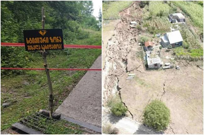 რა ხდება სტიქიის ზონაში: ბლოკ-პოსტები, დრონებით მონიტორინგი და ორი დაცლილი სოფელი ხარაგაულში - "43 წელი ვიცხოვრე ამ სახლში, მაგრამ რა მექნა?!"