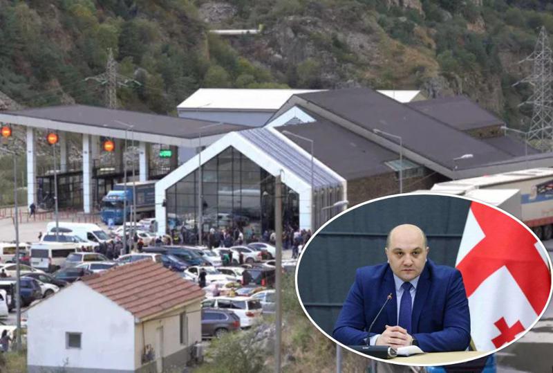 "პროცესის ხელოვნურად გაჭიანურება აჩენს ეჭვს, რომ უკრაინულ მხარეს ამ ადამიანების "ნეიტრალურ ზონაში" ხანგრძილვად დარჩენა სურს" - შსს "დარიალზე" მყოფ უკრაინელებზე