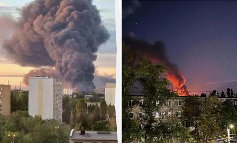 უკრაინელებმა დაარტყეს სარატოვის ნავთობგადამამუშავებელ ქარხანას, რომელიც ყოველწლიურად 7 მილიონ ტონამდე ნავთობს ამუშავებს