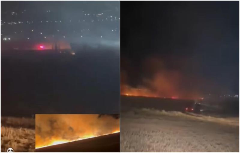 კრწანისის სასწავლო ცენტრის ტერიტორიასთან გაჩენილი ხანძარი ლიკვიდირებულია