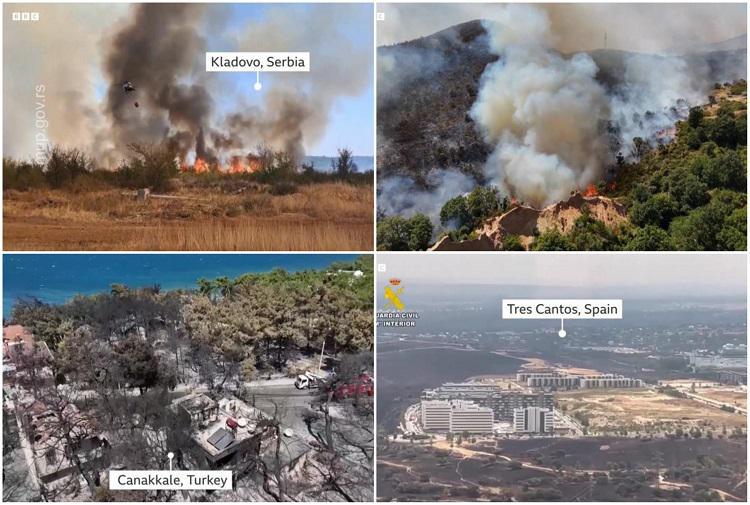 იტალია, საფრანგეთი, ესპანეთი, პორტუგალია და ბალკანეთის ნაწილი ათეულობით ხანძრის კერას ებრძვის - არის მსხვერპლი, ევაკუირებულია ათასობით მოსახლე (ფოტო/ვიდეო)