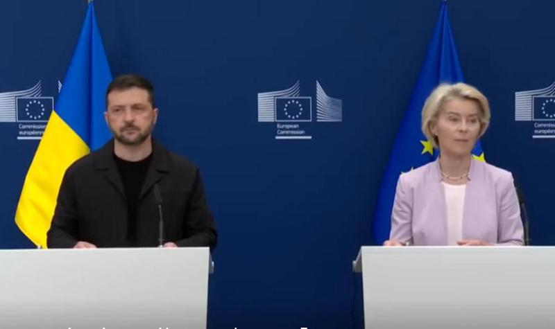 “საერთაშორისო საზღვრები ძალით არ უნდა შეიცვალოს; საკუთარ საზღვრებთან დაკავშირებით გადაწყვეტილება მხოლოდ და მხოლოდ უკრაინამ უნდა მიიღოს“ - ურსულა ფონ დერ ლაიენი