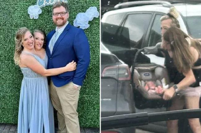 ცნობილი სიამის ტყუპი ჩვილთან ერთად შენიშნეს - სავარაუდოდ, მათ დედობის ოცნება აიხდინეს