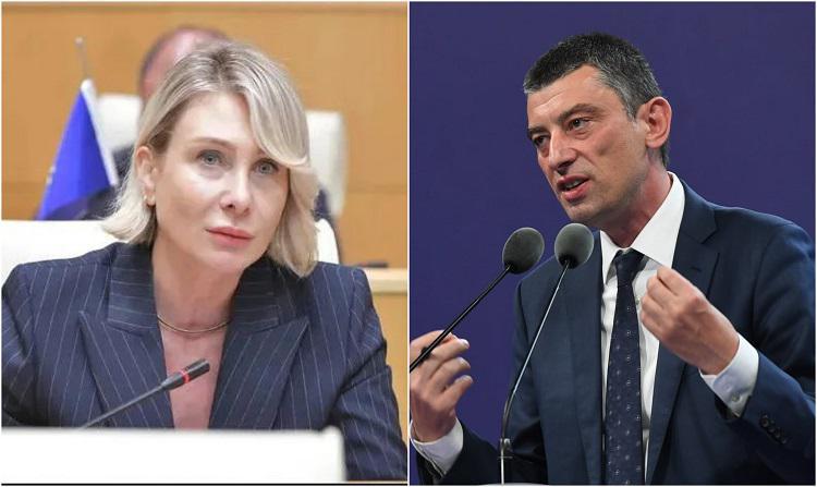 “გიორგი გახარია იმდენად უტიფარია, რომ შეუძლია, სხვა ქვეყნის ბინადარი იყოს და ამ ქვეყნის მოსახლეობას ხმებს სთხოვდეს“ - ნინო წილოსანი