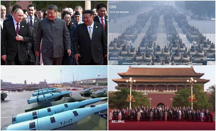 ჩინეთის ახალი ბირთვული და ბალისტიკური იარაღისა და სამი ავტორიტარის სიამტკბილობის აღლუმი - როგორ იზეიმეს ფაშიზმზე გამარჯვება პეკინში (ფოტო/ვიდეო)