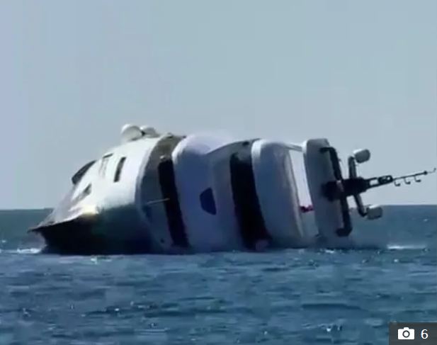 თანამედროვე “ტიტანიკი“? - 700 ათასი ფუნტის ღირებულების იახტა წყალში ჩაშვებიდან რამდენიმე წუთში ჩაიძირა