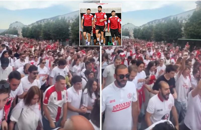 ქომაგების მსვლელობა, ნიკა კვეკვესკირის გაცილების ცერემონია და ჟრიამული სტადიონზე - თურქეთთან მატჩში საქართველოს ნაკრების შემადგენლობა ცნობილია