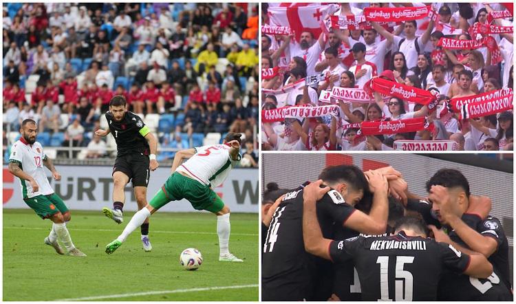 კაპიტანი კვარაცხელია, პირველ ტაიმში დაწინაურებული საქართველო და დაძაბული თამაში - საინტერესო მომენტები საქართველო-ბულგარეთის საფეხბურთო მატჩიდან