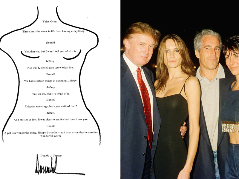 ვრცელდება სკანდალური მისალოცი წერილი, რომელიც, სავარაუდოდ, ტრამპმა ეპშტეინს გაუგზავნა - რა წერია ტექსტში და რას ამბობენ თეთრ სახლში