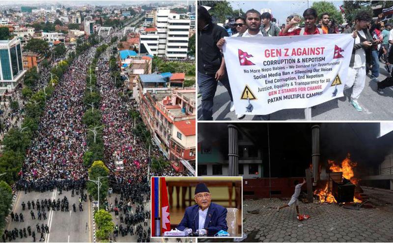 აჯანყებული Gen Z და 19 მოკლული პროტესტანტი - ნეპალის პრემიერი გადადგა, მოხსნილია სოცქსელებზე დაწესებული ყველა შეზღუდვა: დეტალები (ფოტო/ვიდეო)