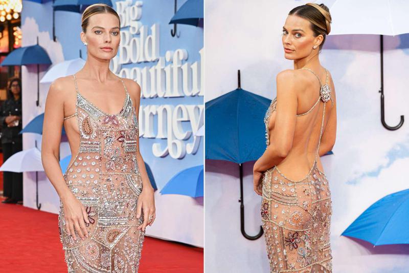 ახალბედა დედა საოცარ ფორმაშია - მარგო რობი “შიშველი კაბით“ გამოჩნდა: რა გამოხმაურება მოჰყვა ვარსკვლავის ახალ იმიჯს