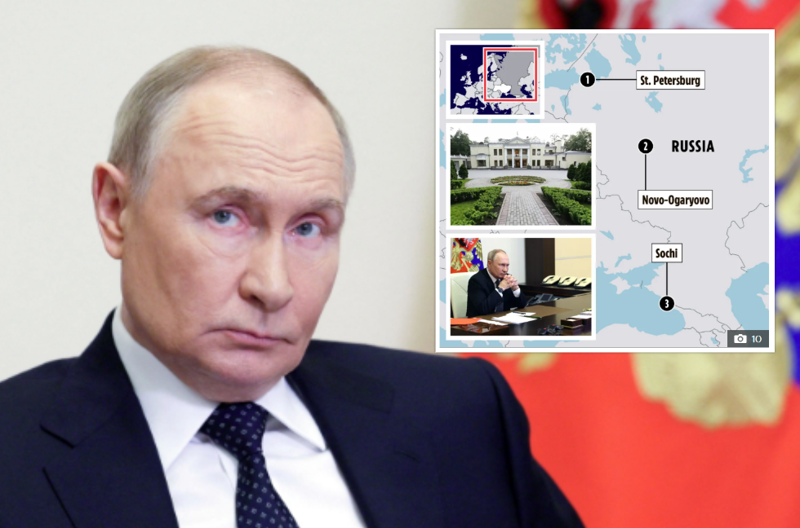 "ზუსტად ვიცოდი, რომ სოჭში იყო, ამ დროს ტელევიზორი აჩვენებენ, თითქოს სხვაგანაა" - იდენტური კაბინეტები, ფანჯრების გარეშე და "პუტინის პარანოია": რისი ეშინია რუსეთის პრეზიდენტს?