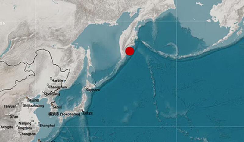 კამჩატკაზე 7,8 მაგნიტუდის  მიწისძვრა მოხდა