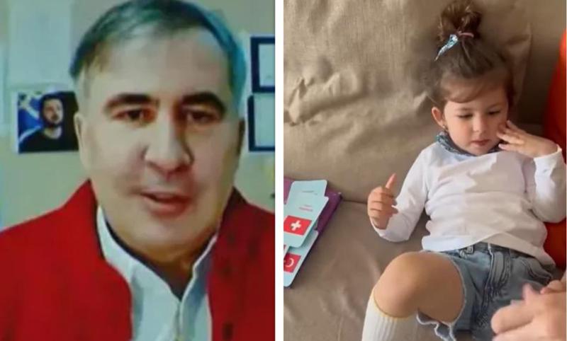 "პედაგოგი გაოგნებულია მის მიერ მასალის უსწრაფესი ათვისებით. ვის დაემსგავსა ნეტავ ასეთი ნიჭიერი" - რას წერს მიხეილ სააკაშვილი ალისას შესახებ (ვიდეო)