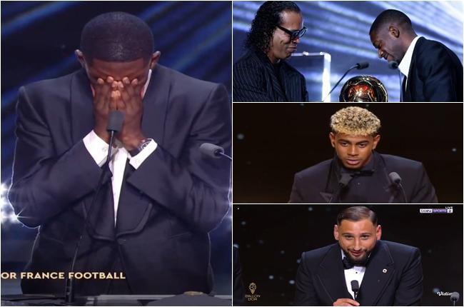 ატირებული დემბელე, სამადლობელი სიტყვა და საფეხბურთო პედესტალზე იამალი და დონარუმაც - "ოქროს ბურთის" გადაცემის ცერემონია "კვარას" გარეშე (ფოტოები)