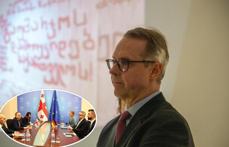 "არ  მომისმინეს... რადიკალი არ ვარ" - რას წერს საქართველოში გერმანიის ელჩი საგარეო უწყებაში გამართული შეხვედრის შემდეგ