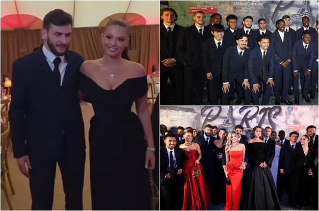 ელეგანტური და მშვენიერი ნიცა თავაძე, მეუღლესთან ერთად, PSG-ს საქველმოქმედო გალაზე - ფეხბურთისა და მოდის ნაზავი პარიზული კლუბის ელიტურ საღამოზე