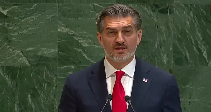 მიხეილ ყაველაშვილის გამოსვლა გაეროში - "მე წარმოვადგენ ქართველ ხალხს, რომელმაც იცის, როგორც ომის ფასი, ასევე თავისუფლებისა და მშვიდობის მნიშვნელობა"