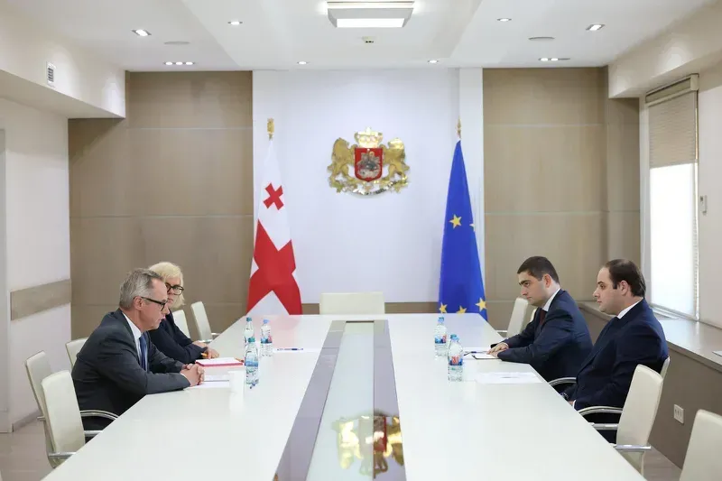 "ლევან ჟორჟოლიანი გერმანიის ელჩს შეხვდა - აღინიშნა, რომ საქართველოს მთავრობა არ არის კმაყოფილი ორ ქვეყანას შორის არსებული ურთიერთობების დონით" - მთავრობის ადმინისტრაცია