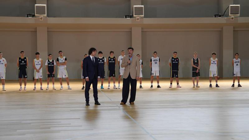 საქართველოს პრემიერ-მინისტრი ირაკლი კობახიძე  ვარკეთილში ახალი მულტიფუნქციური სპორტული კომპლექსის გახნას დაესწრო