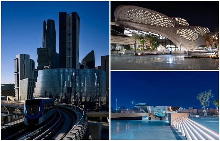 როგორ გამოიყურება საუდის არაბეთის გასაოცარი, 22 მლრდ დოლარის ღირებულების მეტრო - ეკო ვაგონები, მიწისქვეშა მოლი, დახურული ბაღი (ფოტოები)