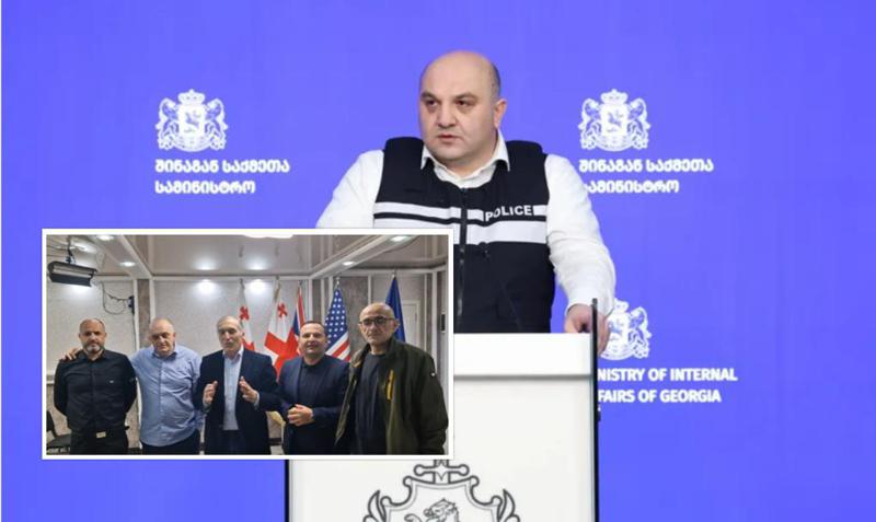 დაკავებულები არიან მურთაზ ზოდელავა, ირაკლი ნადირაძე, პაატა ბურჭულაძე, პაატა მანჯგალაძე, ლაშა ბერიძე - დანაშაულები 9 წლამდე თავისუფლების აღკვეთას ითვალისწინებს