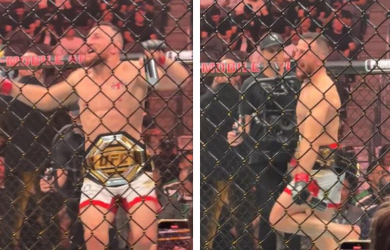 მერაბ დვალიშვილის "გამარჯვების ცეკვა" - ჩემპიონმა გულშემატკივარს საბრძოლო ხელოვნების შემდეგ ქორეოგრაფიული შოუც შესთავაზა (ვიდეო)