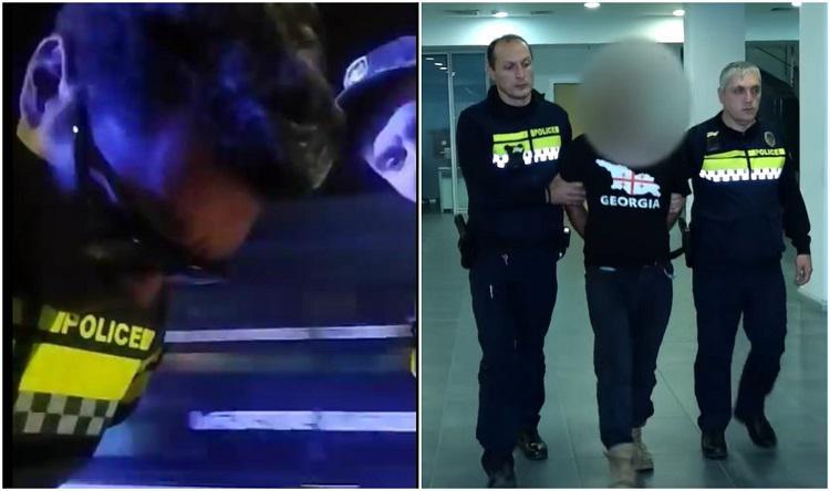 მამაკაცი, რომელმაც პოლიციელი ყელის არეში დაჭრა, შემთხვევის დროს ფეისბუქ live-ში იმყოფებოდა - რა კადრები ვრცელდება?