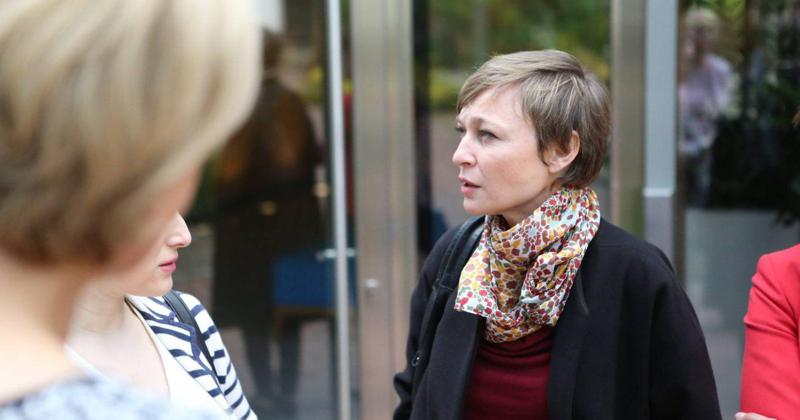 "მოდით და ჩემი 10 წლის თემო დააკავეთ! გიჟდება აქციებზე და იქ ვინც დგას, ყველა უყვარს" - მაკა ჩიჩუა