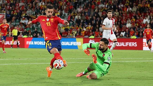 ცალკარა თამაში და მხოლოდ ერთი დარტყმა მეტოქის კარში - ესპანეთის ნაკრებს შეეძლო საქართველოსთან მეკარის გარეშეც ეთამაშა