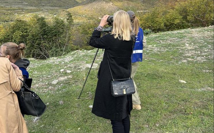 “ფინეთი მტკიცედ უჭერს მხარს საქართველოს სუვერენიტეტსა და ტერიტორიულ მთლიანობას“ - ელინა ვალტონენი საოკუპაციო ხაზთან ჩავიდა