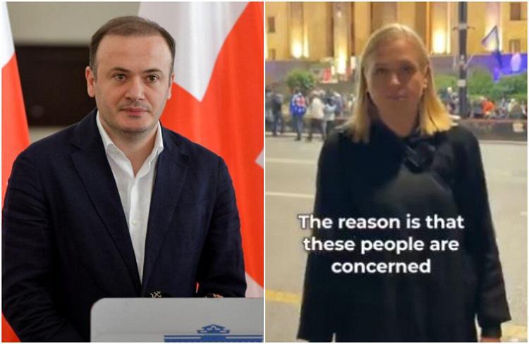 “ქალბატონო ელინა, თქვენ შეურაცხყოფა მიაყენეთ ქართულ სახელმწიფოს, ამიტომ ახლა ელაპარაკეთ რადიკალებს - თავი შეირცხვინეთ“ - ირაკლი ზარქუა ეუთოს თავმჯდომარეს