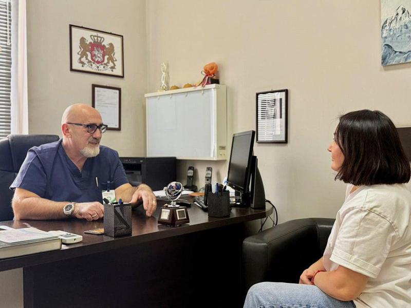 "ვარდისფერი ოქტომბერი" - "ჩვენ ვიბრძვით და ვიმარჯვებთ თქვენთვის და თქვენთან ერთად!" - ონკომამოლოგი, პროფესორი კახაბერ ბარამიძე