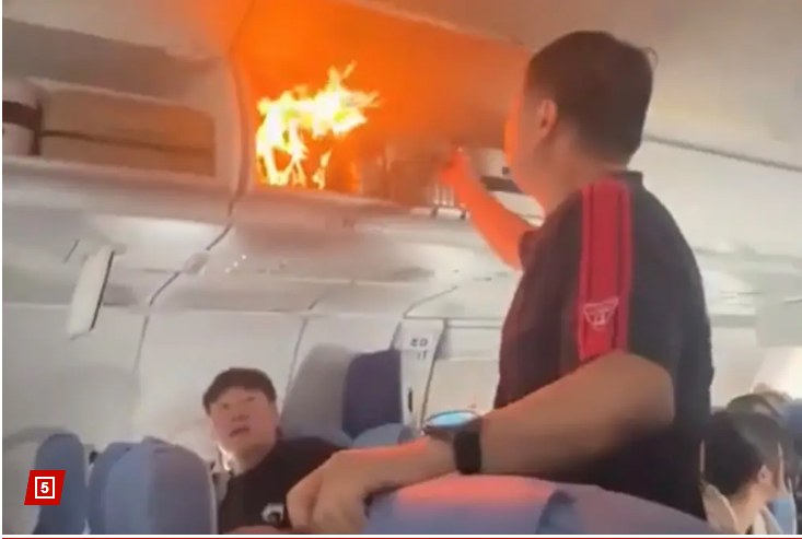 Air China-ს თვითმფრინავის პილოტი იძულებული გახდა ავარიულად დაშვებულიყო - ცეცხლი სალონში, ერთ-ერთი მგზავრის ხელბარგში მოთავსებულ ლითიუმის ბატარეას გაუჩნდა